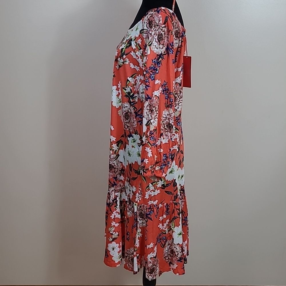 S.Oliver viscose midi dress size 14 or 46 - Picture 2 of 8
